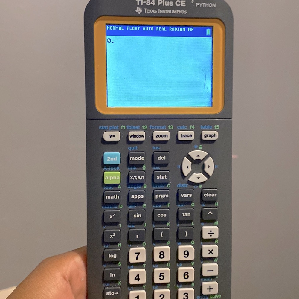 Texas Instruments calculator 😌